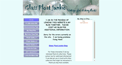 Desktop Screenshot of glassfloatjunkie.com